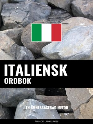 cover image of Italiensk ordbok